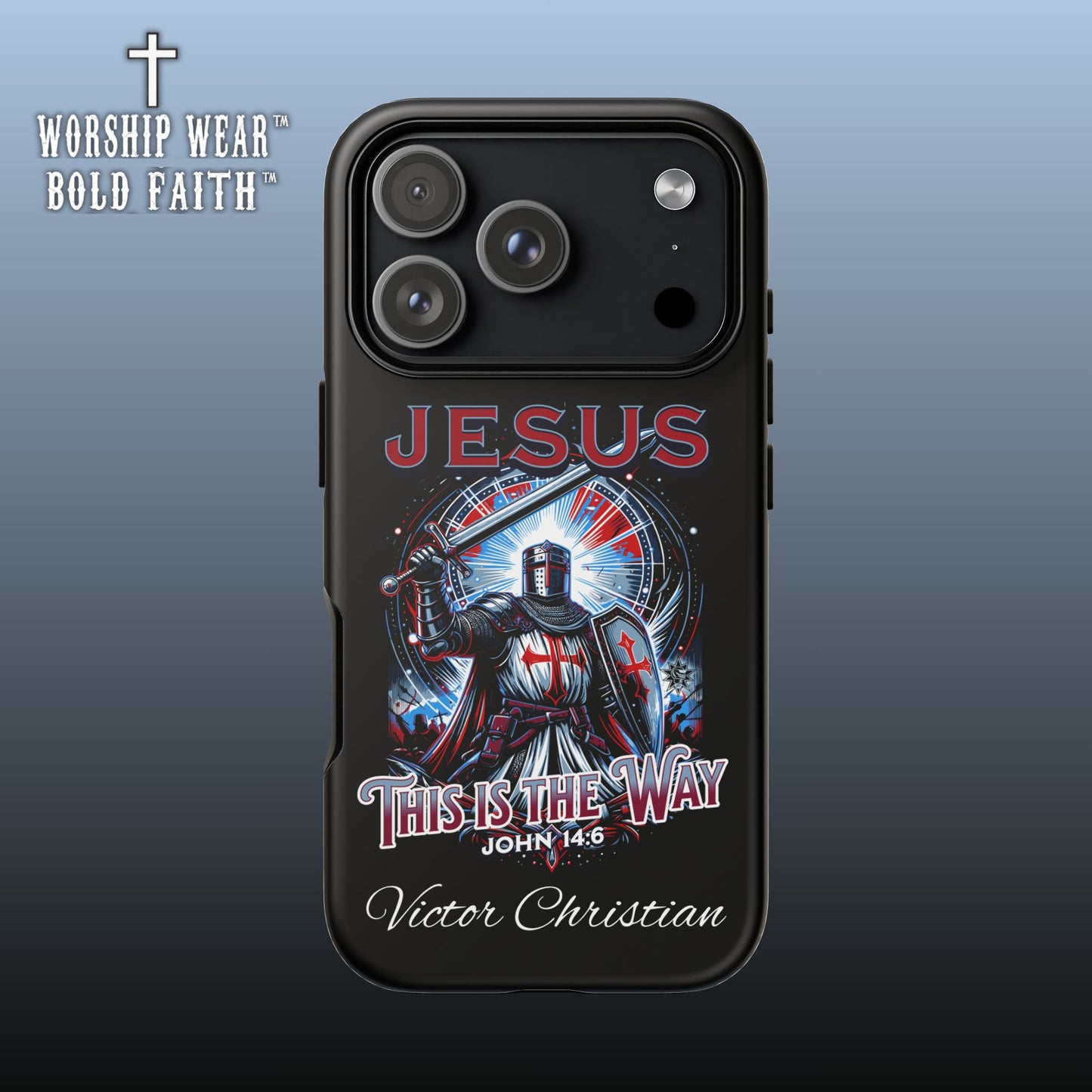 Jesus This is the Way— Personalized Phone Case
