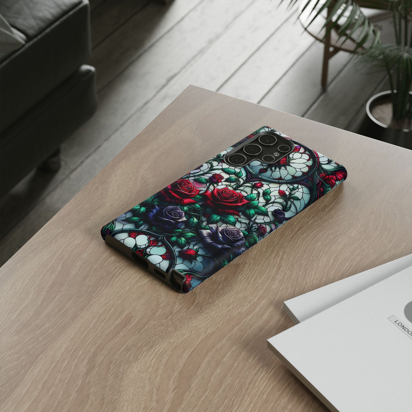Cathedral Dawn Roses - Phone Case