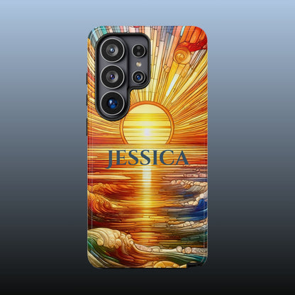 Cathedral Sunrise - Personalized Phone Case