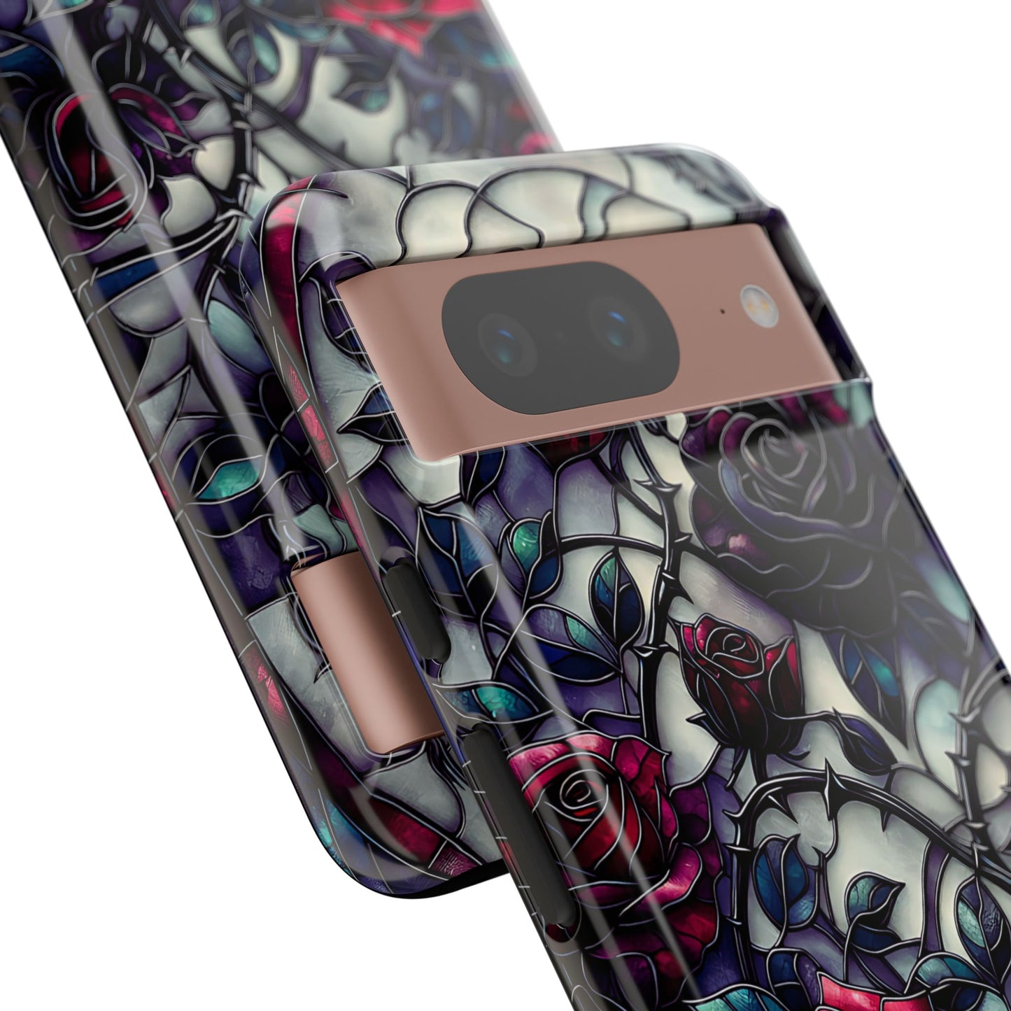 Cathedral Night Roses – Phone Case