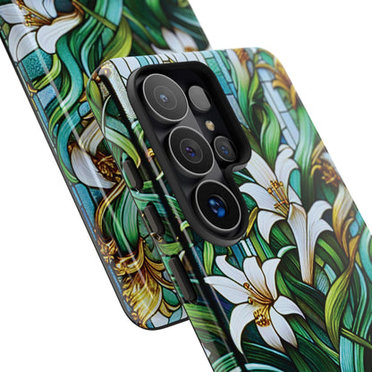 Cathedral Lilies - Personalized Phone Case