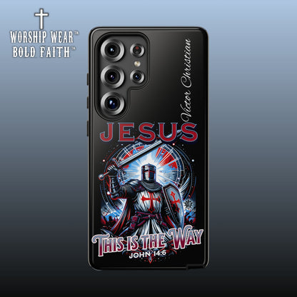 Jesus This is the Way— Personalized Phone Case