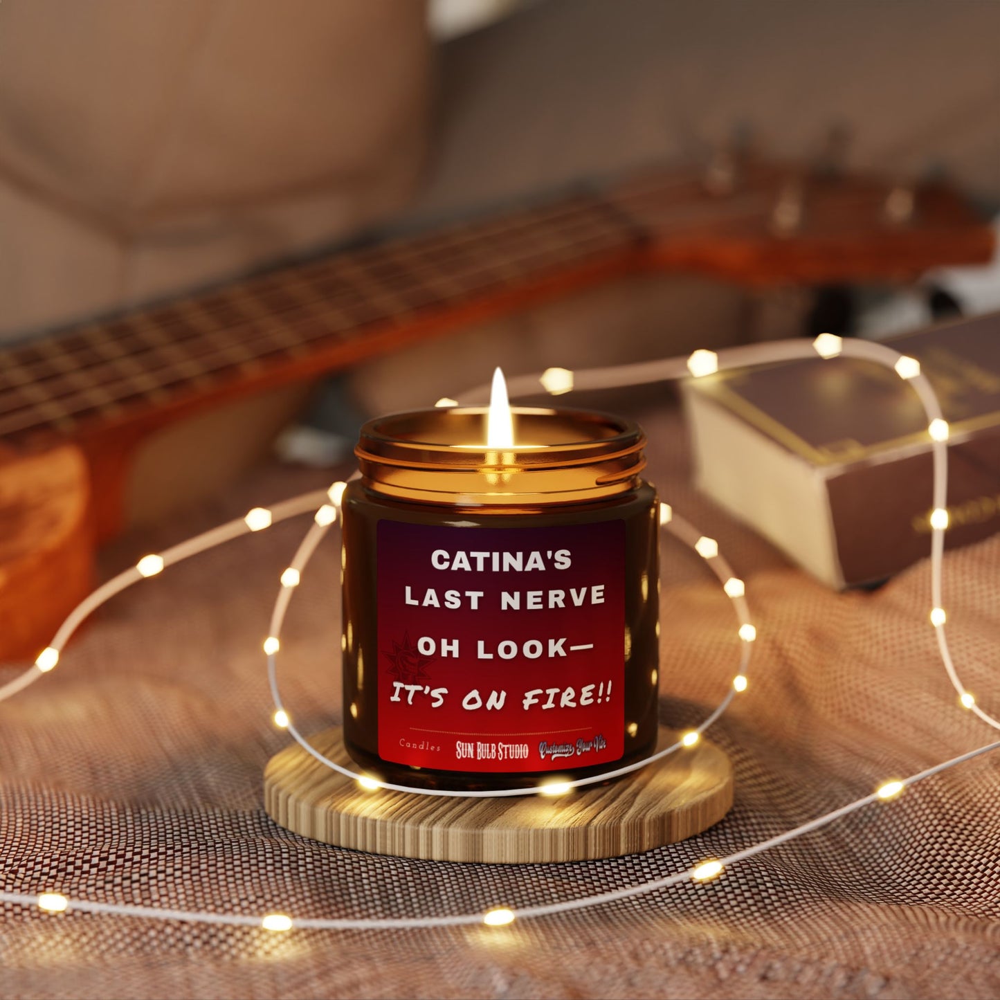 Customize Your Vibe™ Personalized Candle – Blank's Last Nerve