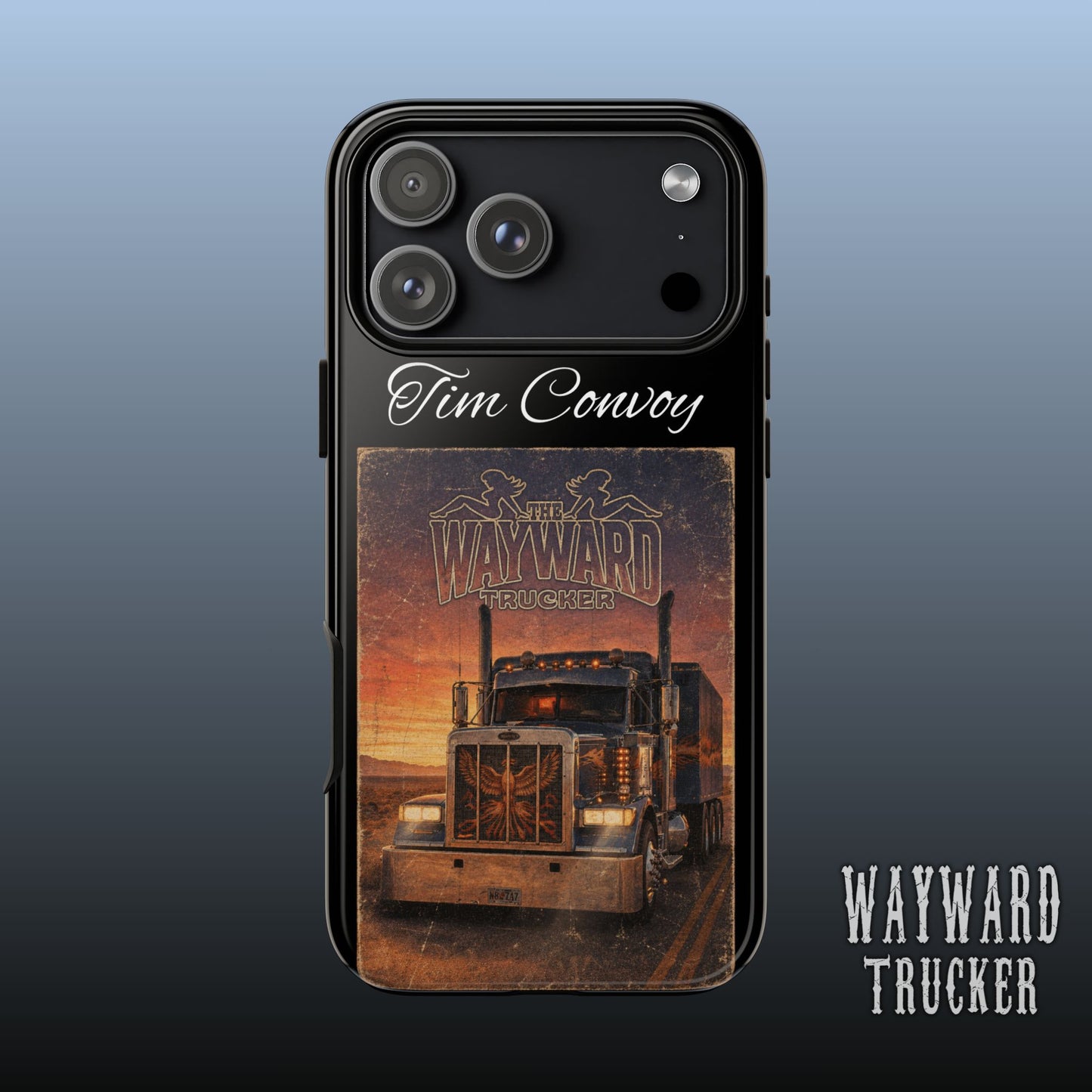 The Wayward Trucker™ Vintage Edition— Personalized Phone Case