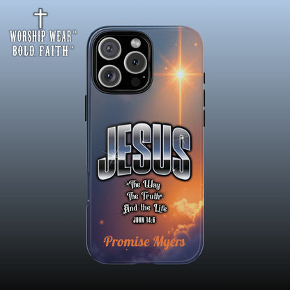 Jesus — The Way, The Truth & The Life — Personalized Phone Case
