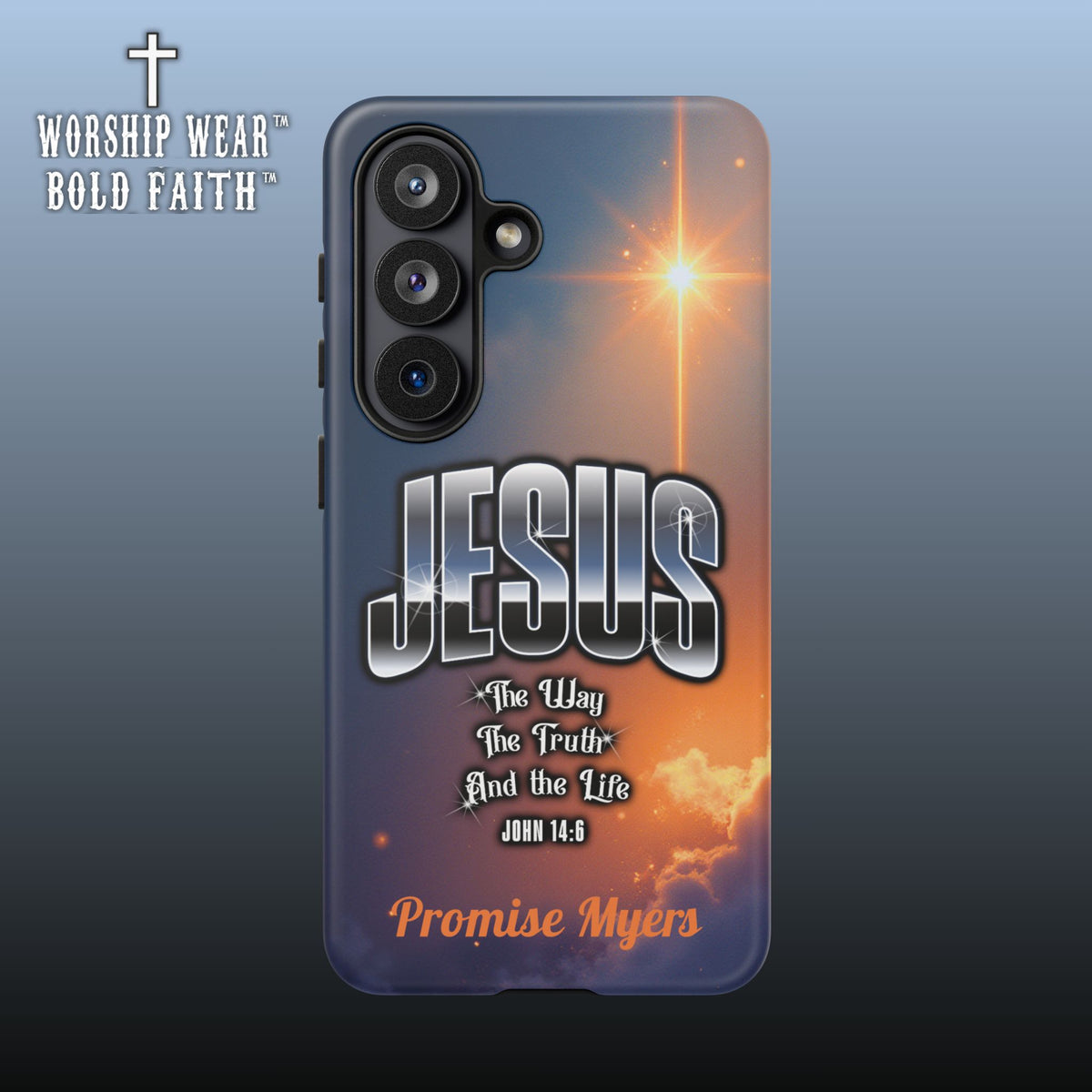 Jesus — The Way, The Truth & The Life — Personalized Phone Case