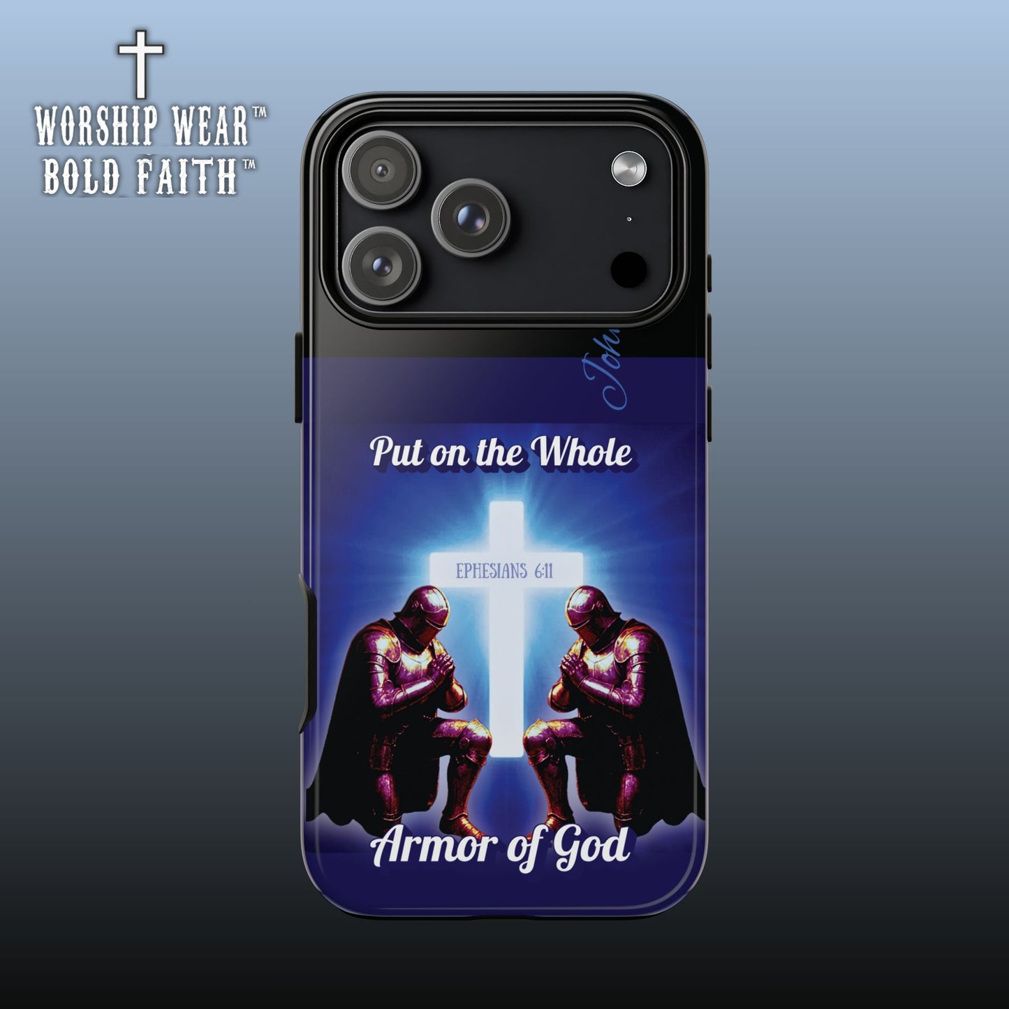 Armor of God— Personalized Phone Case
