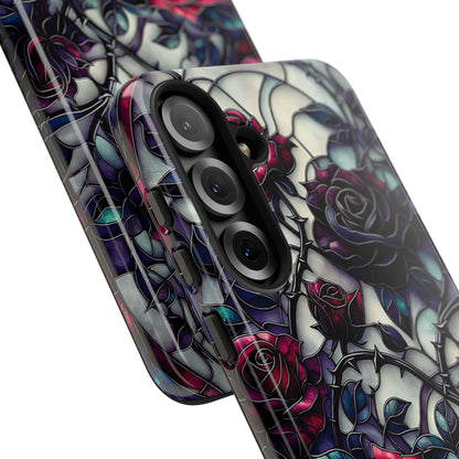 Cathedral Night Roses – Phone Case