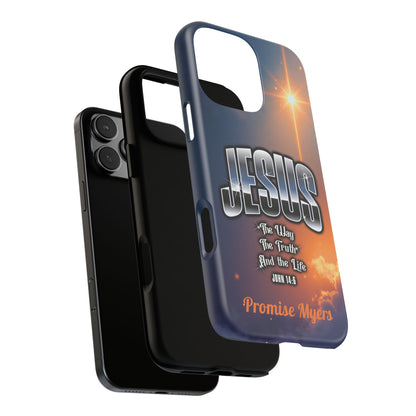Jesus — The Way, The Truth & The Life — Personalized Phone Case