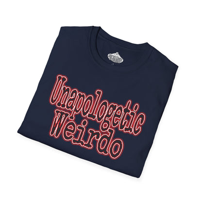 Unapologetic Weirdo Black and Red | T-Shirt