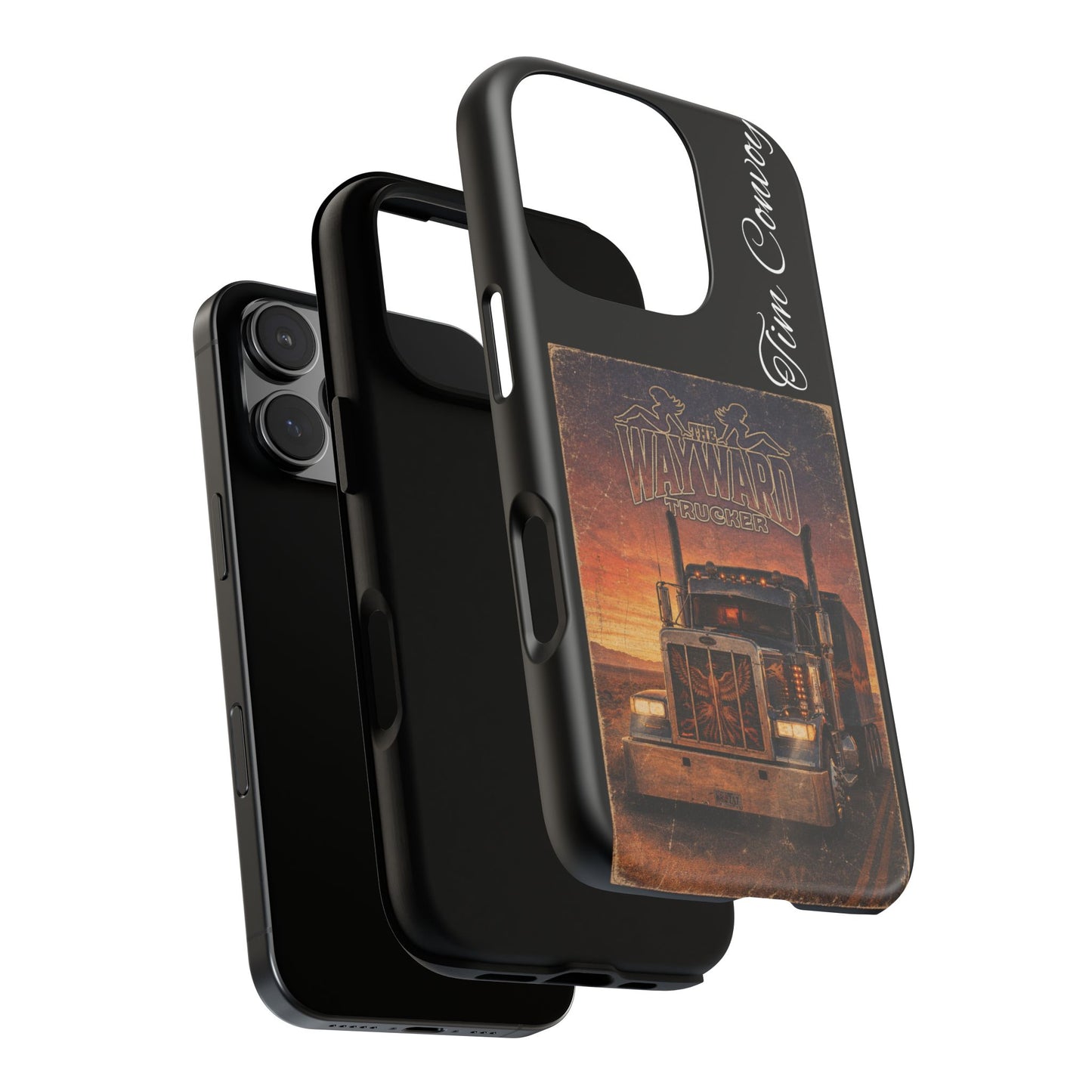 The Wayward Trucker™ Vintage Edition— Personalized Phone Case