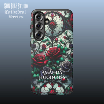 Cathedral Dawn Roses - Personalized Phone Case