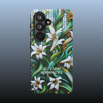 Cathedral Lilies - Personalized Phone Case