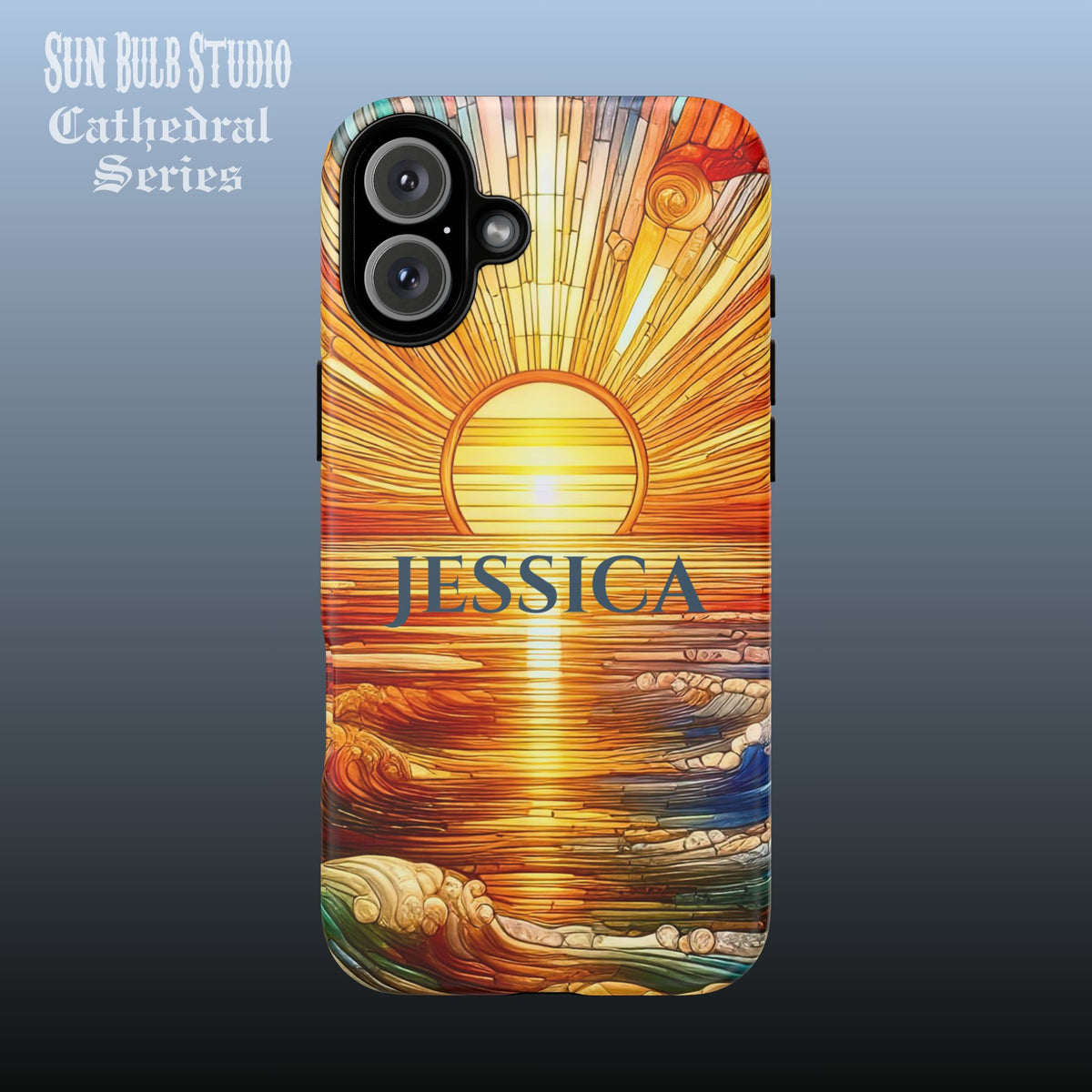 Cathedral Sunrise - Personalized Phone Case