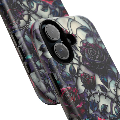 Cathedral Night Roses – Phone Case
