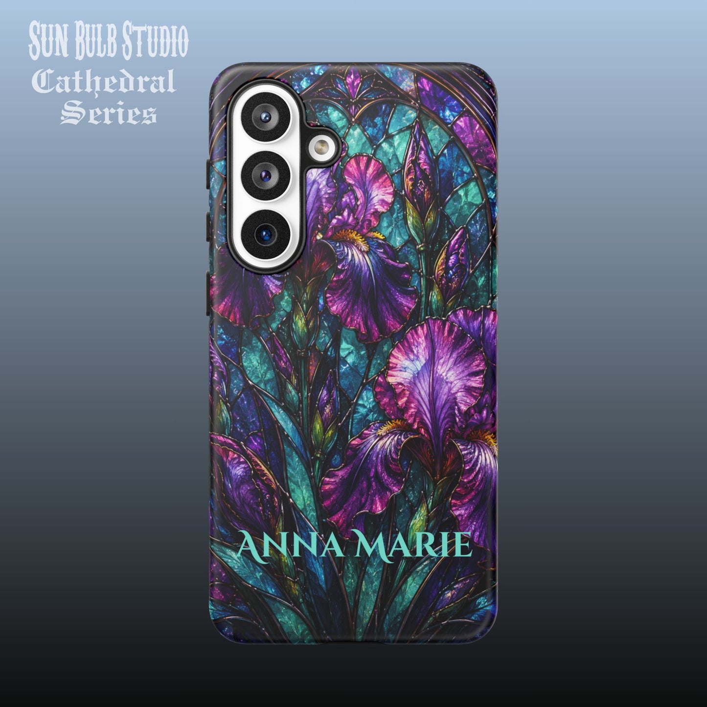 Cathedral Iris - Personalized Phone Case