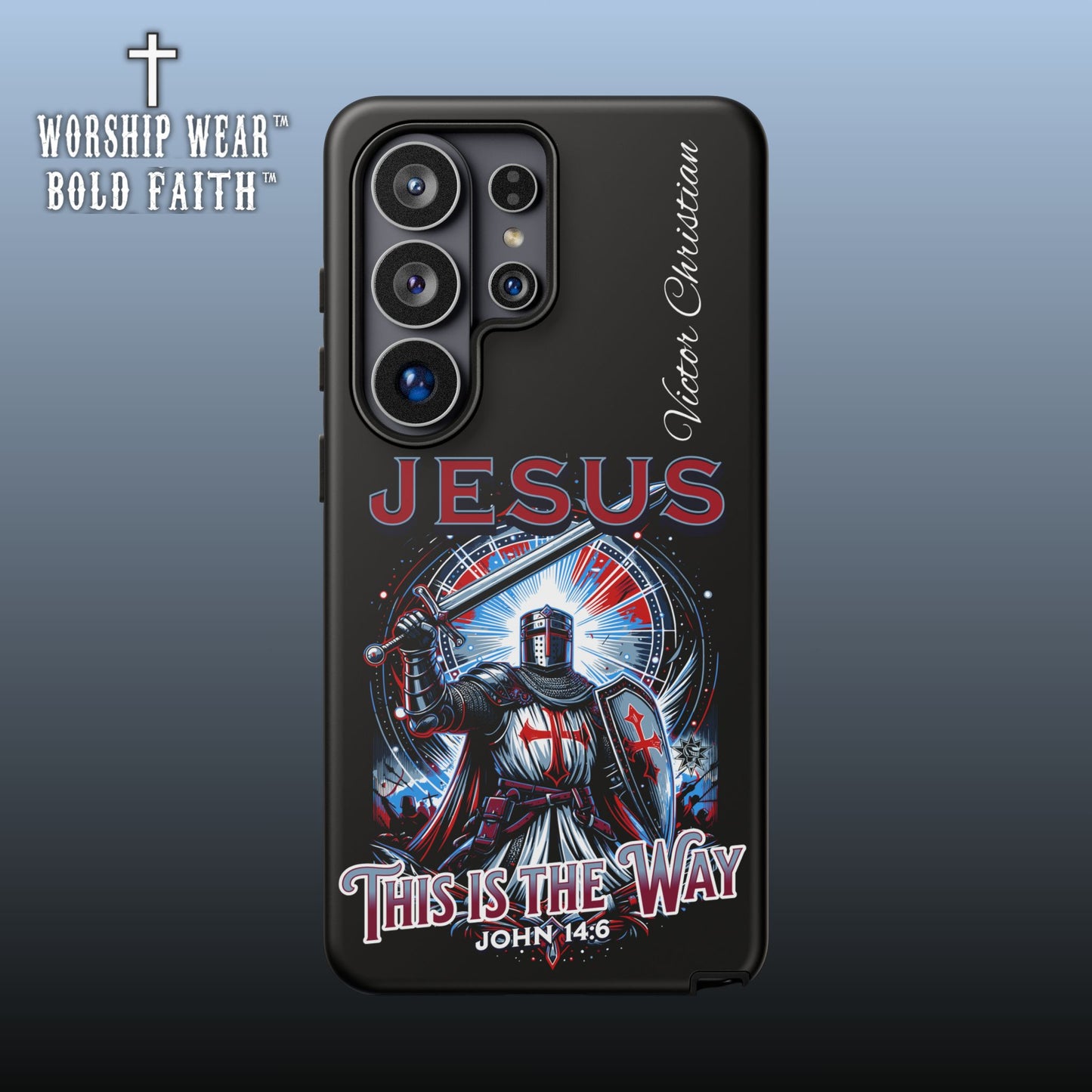 Jesus This is the Way— Personalized Phone Case