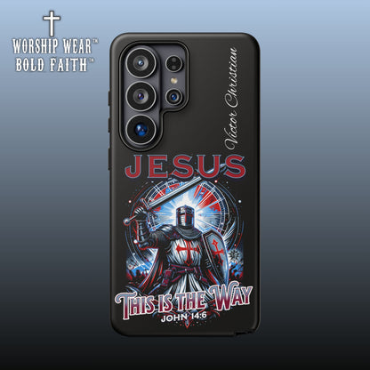 Jesus This is the Way— Personalized Phone Case