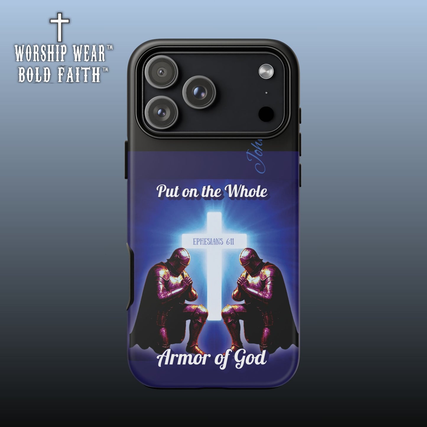Armor of God— Personalized Phone Case