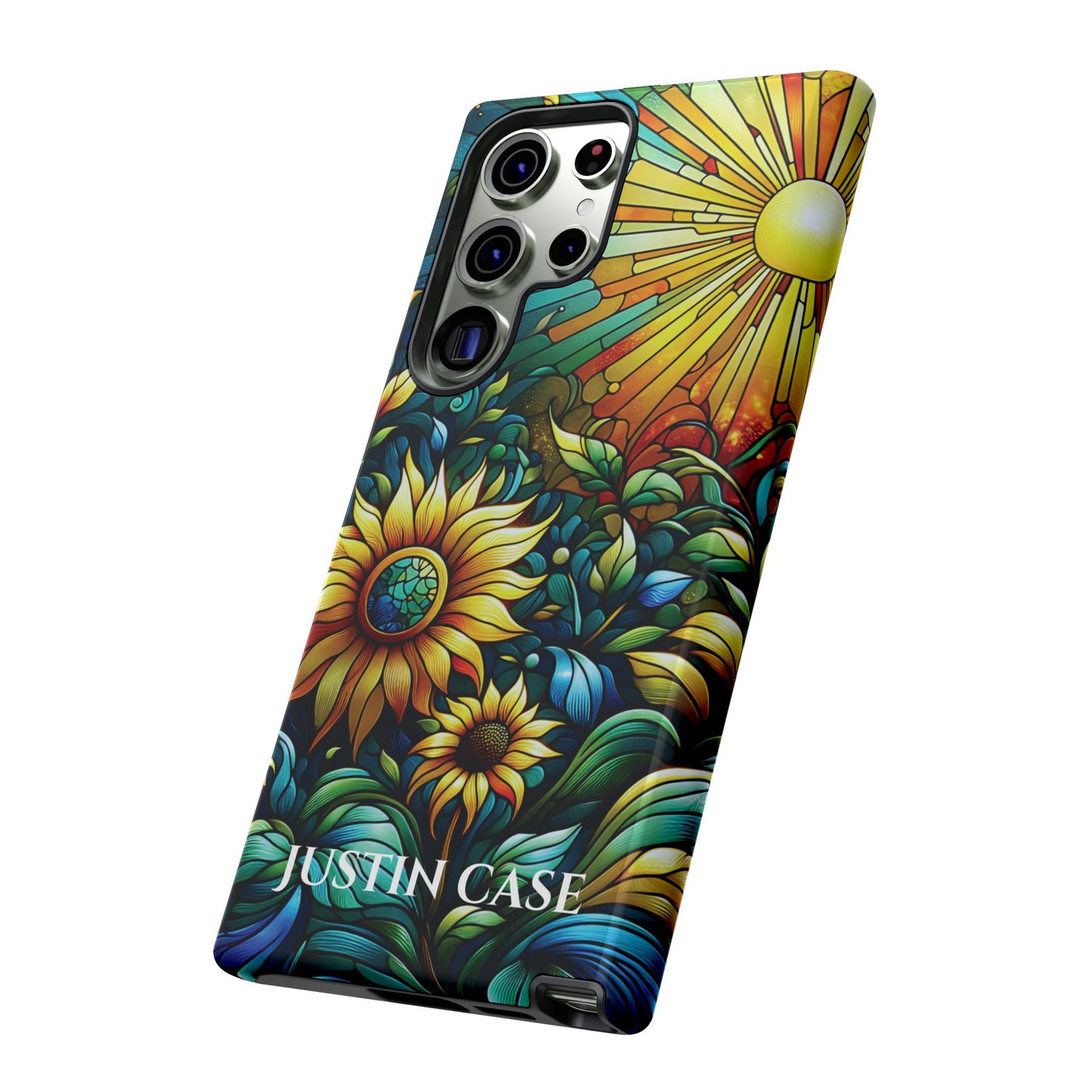 Cathedral Sunflowers - Personalized Phone Case