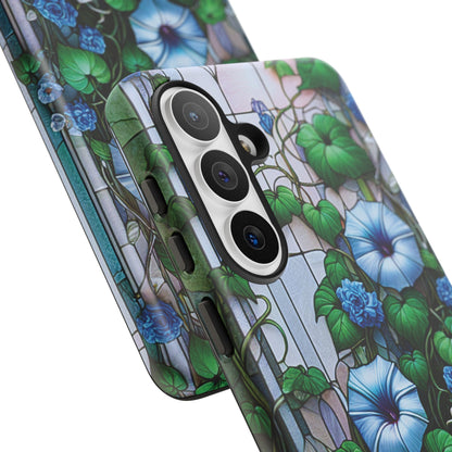 Cathedral Morning Glories - Personalized Phone Case