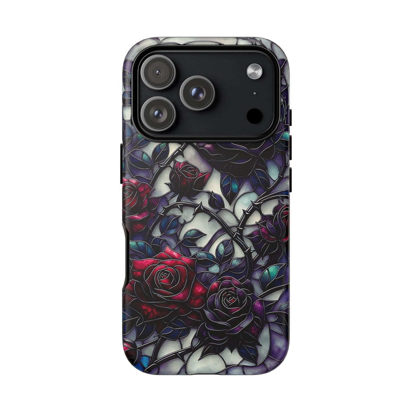 Cathedral Night Roses – Phone Case