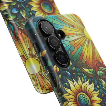 Cathedral Sunflowers - Personalized Phone Case