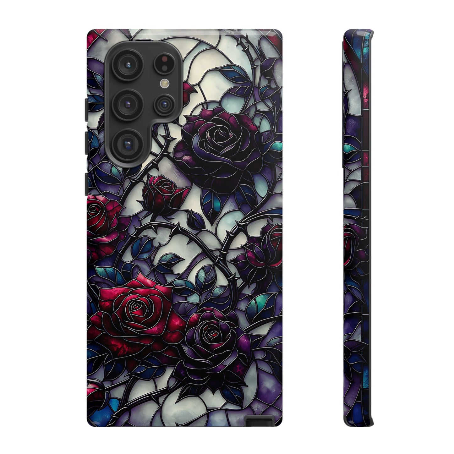 Cathedral Night Roses – Phone Case