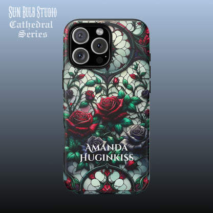 Cathedral Dawn Roses - Personalized Phone Case