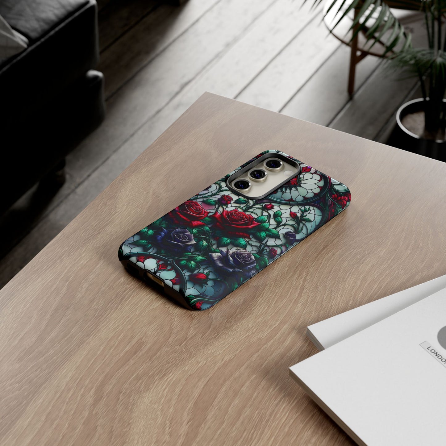 Cathedral Dawn Roses - Phone Case