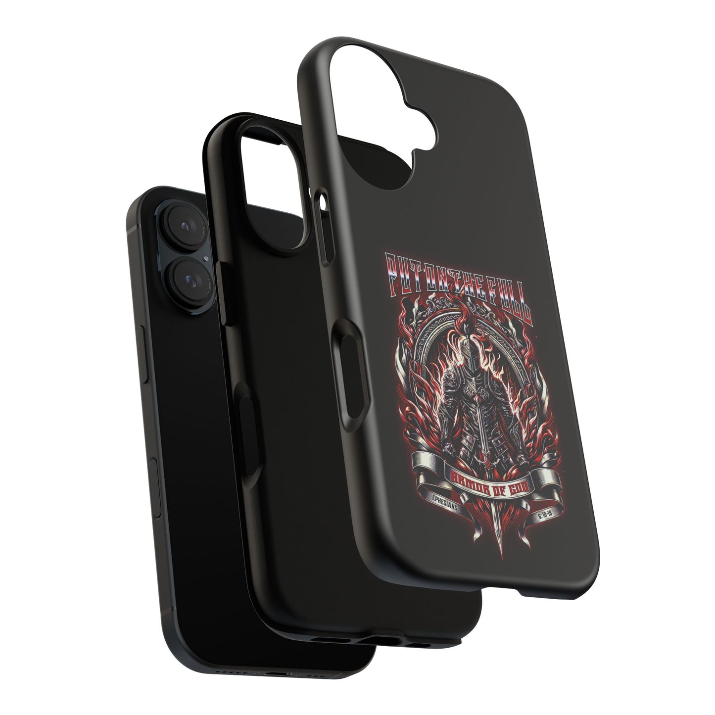 Armor of God Phone Case – Christian Warrior Design | Worship Wear Collection
