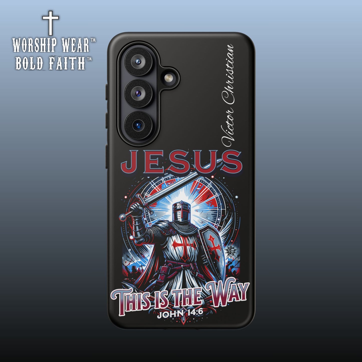 Jesus This is the Way— Personalized Phone Case