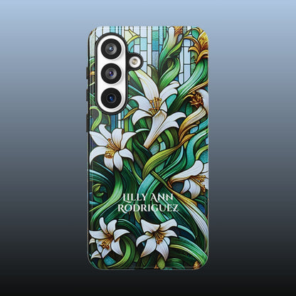 Cathedral Lilies - Personalized Phone Case