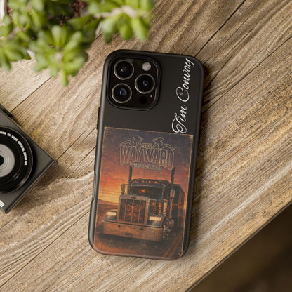 The Wayward Trucker™ Vintage Edition— Personalized Phone Case