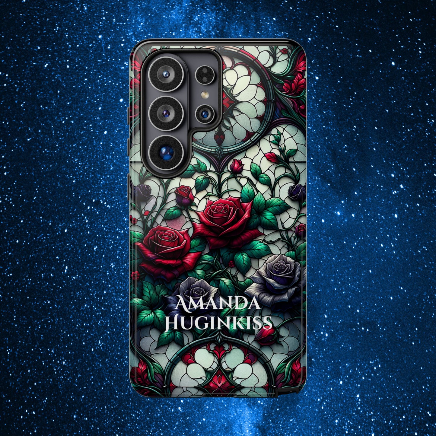 Cathedral Dawn Roses - Personalized Phone Case