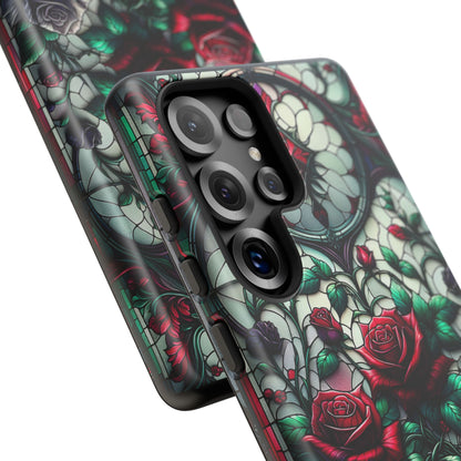 Cathedral Dawn Roses - Personalized Phone Case