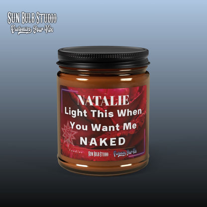 Customize Your Vibe™ Personalized Candle – Light This When You Want Me Naked