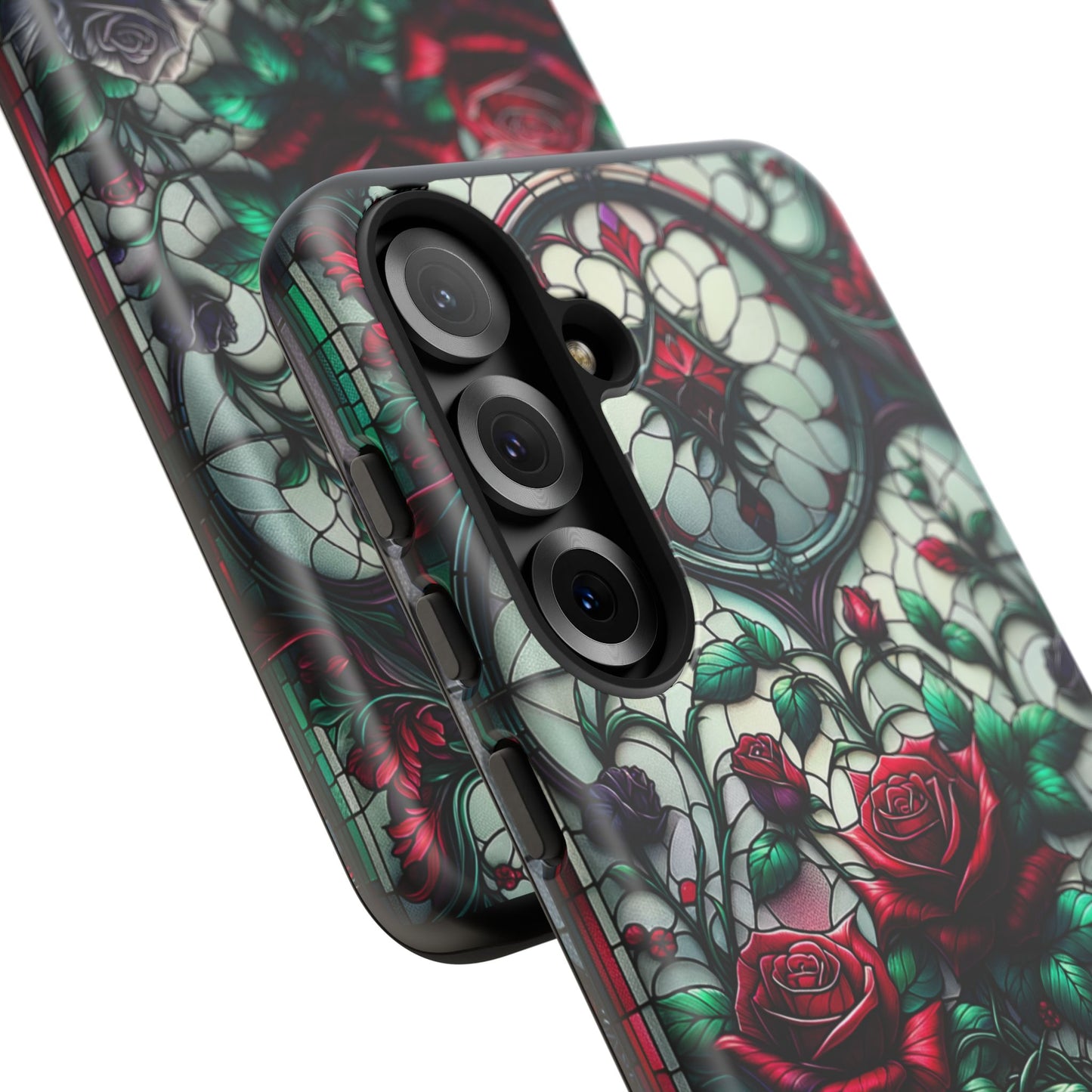 Cathedral Dawn Roses - Personalized Phone Case