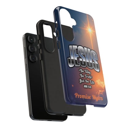Jesus — The Way, The Truth & The Life — Personalized Phone Case