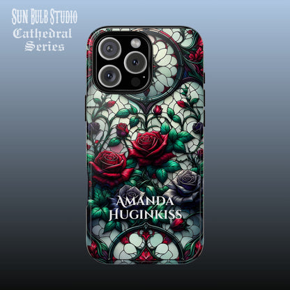 Cathedral Dawn Roses - Personalized Phone Case