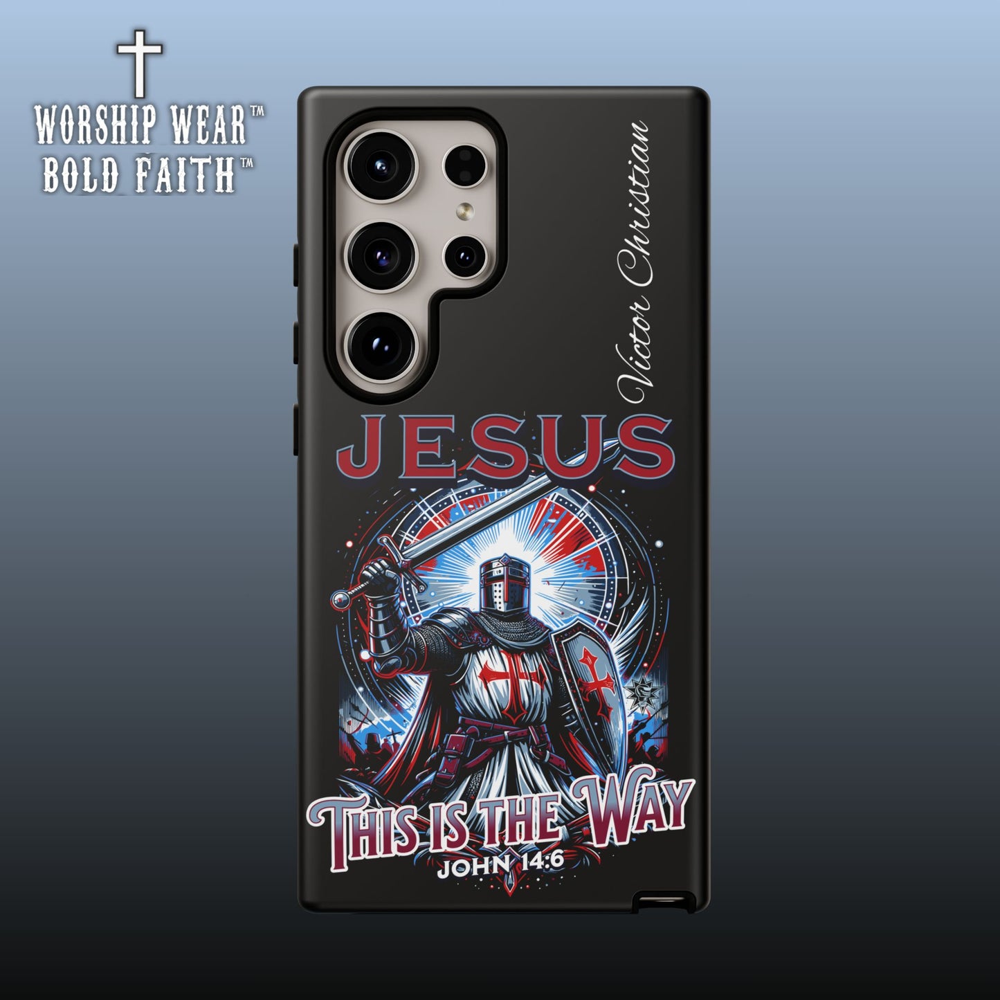 Jesus This is the Way— Personalized Phone Case