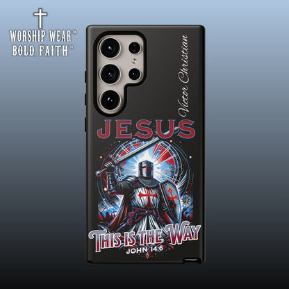 Jesus This is the Way— Personalized Phone Case