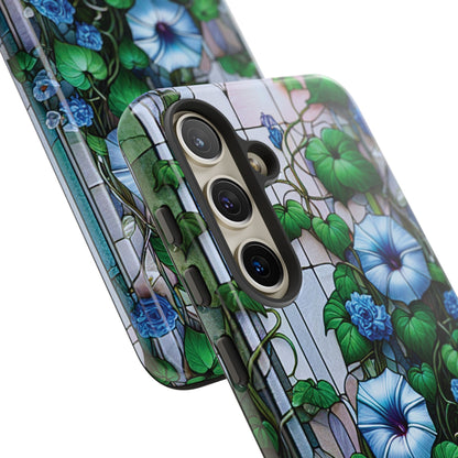 Cathedral Morning Glories - Personalized Phone Case