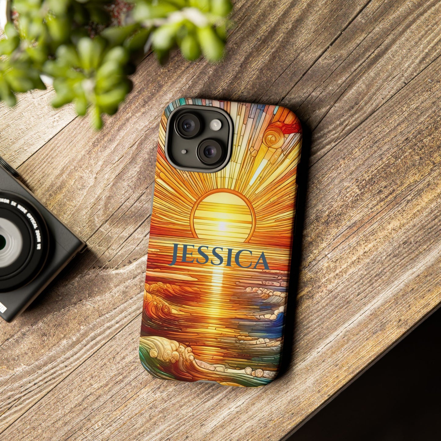 Cathedral Sunrise - Personalized Phone Case