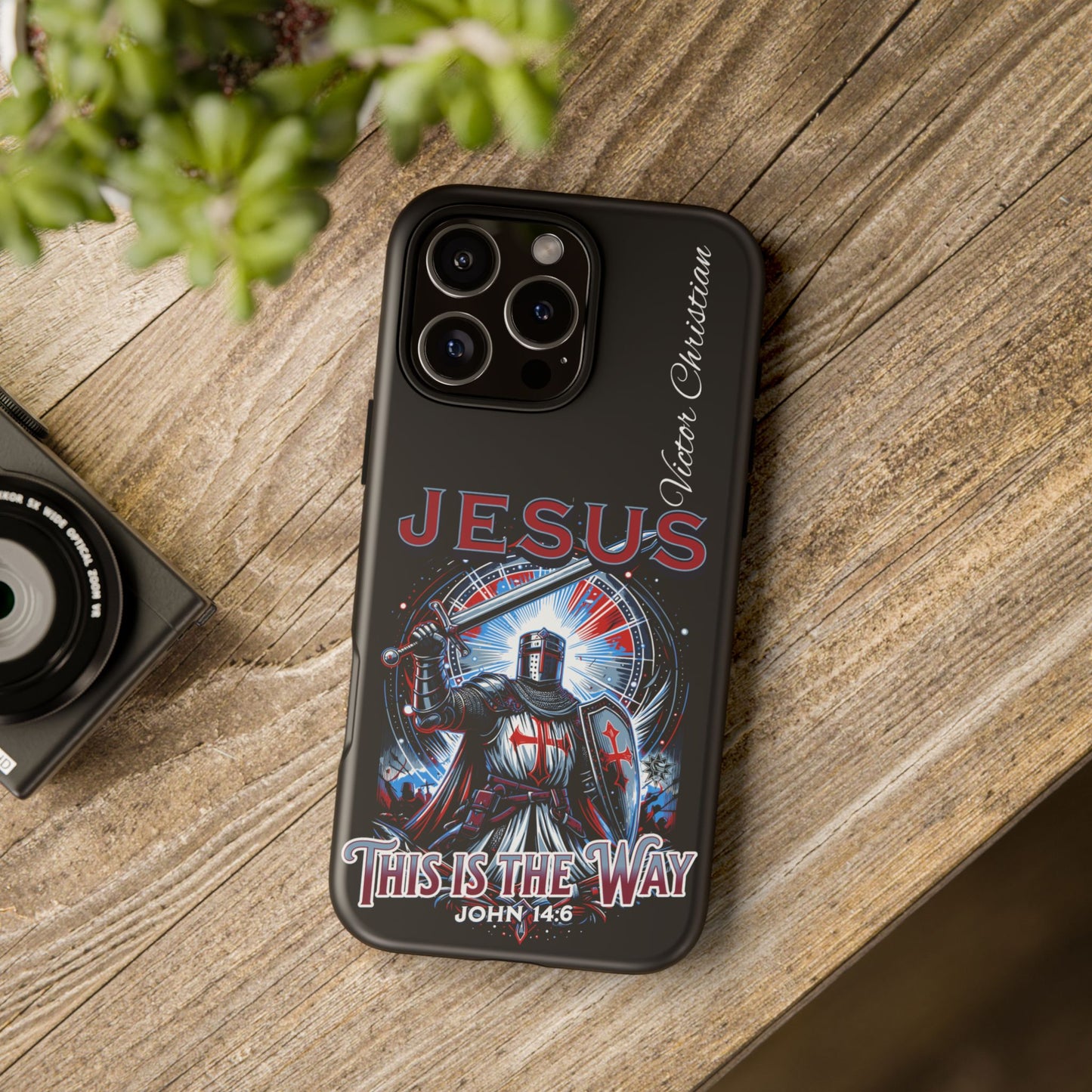 Jesus This is the Way— Personalized Phone Case