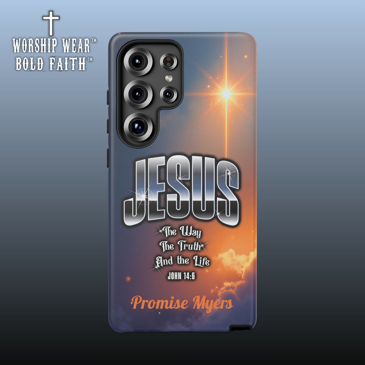 Jesus — The Way, The Truth & The Life — Personalized Phone Case