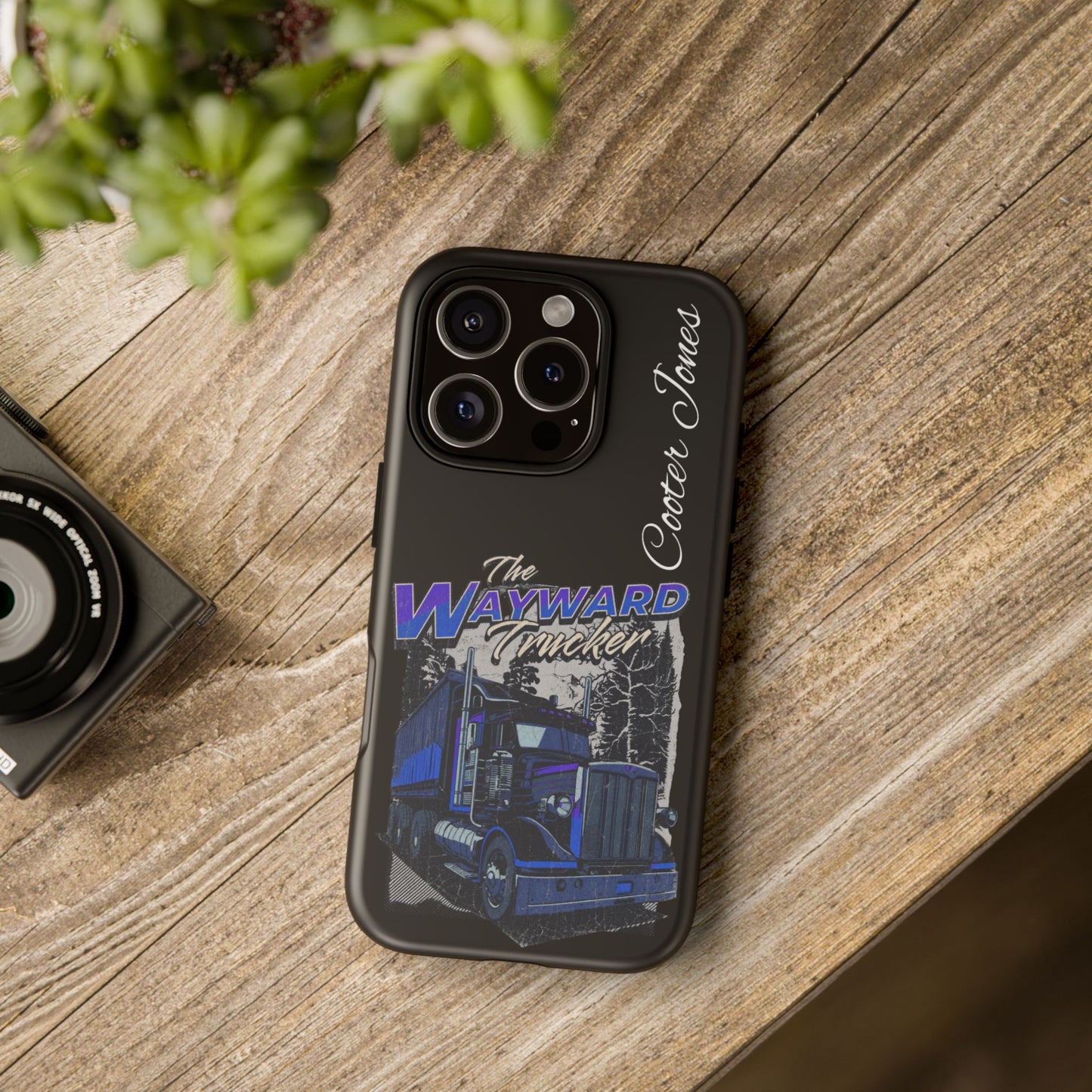 The Wayward Trucker™ Midnight Blue Edition— Personalized Phone Case