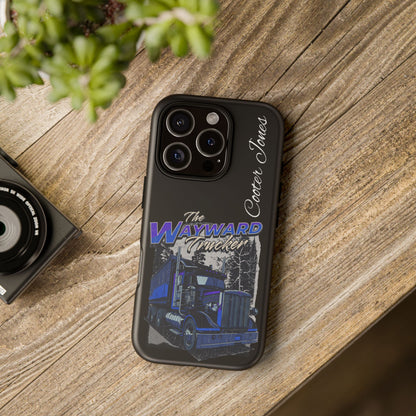 The Wayward Trucker™ Midnight Blue Edition— Personalized Phone Case