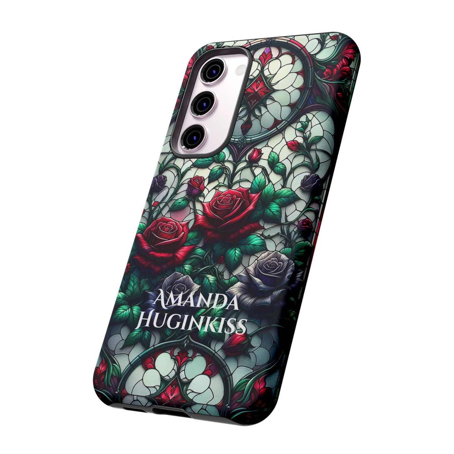 Cathedral Dawn Roses - Personalized Phone Case