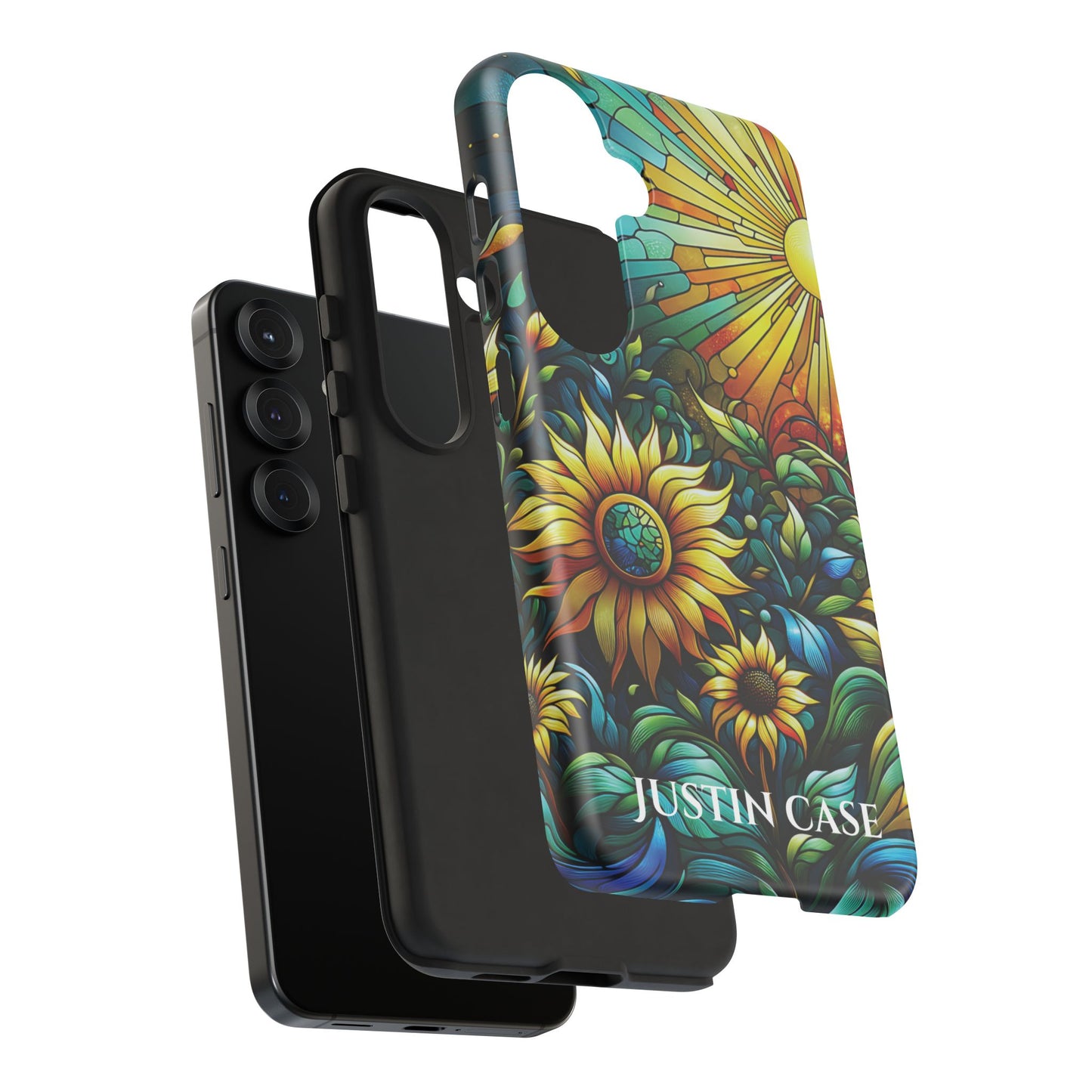 Cathedral Sunflowers - Personalized Phone Case